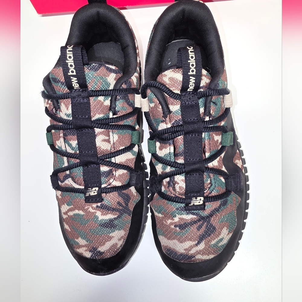 New Balance PlayGruv Camo Sneakers Size US 4.5 No laces Running Shoes - Picture 2 of 11